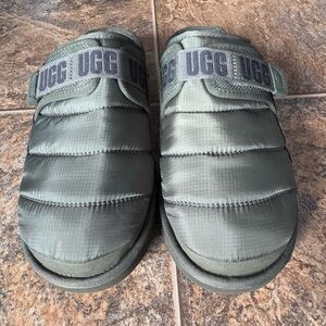 NEW!!! UGG Dune Slip-On LTA Thinsulate Sugar Sole Slippers- Green, Men’s Size 9